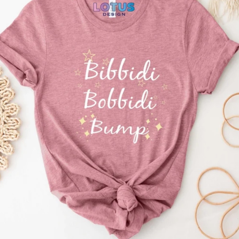 Disney Bibbidi Bobbidi bump maternity shirt